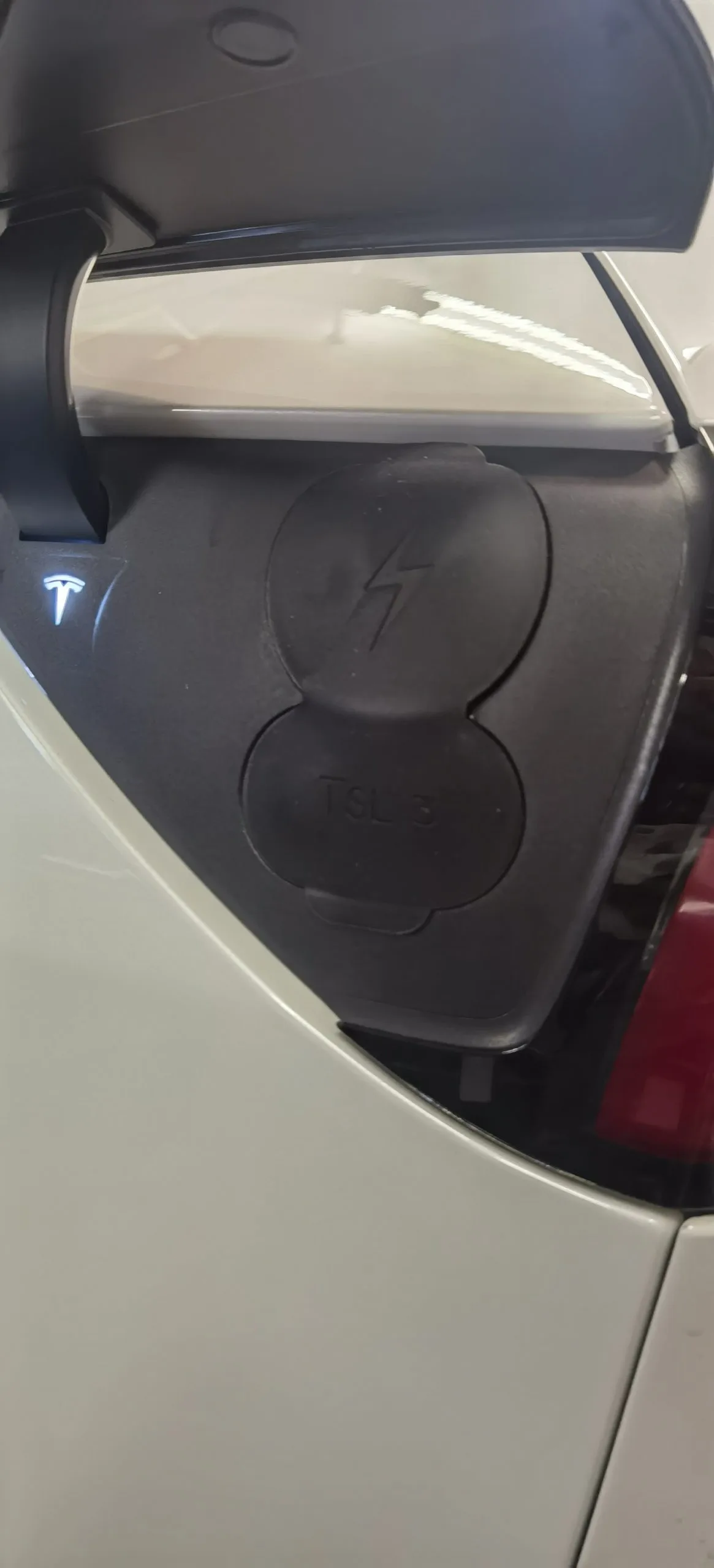 Tesla Model 3 oplaadstekker zwart siliconen hoesje