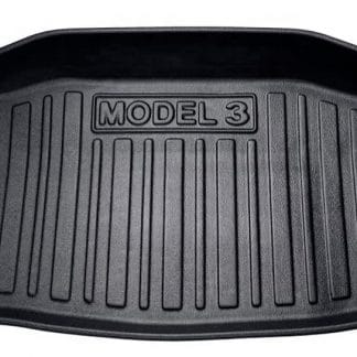 Tesla Model 3 tailgate storage carpet