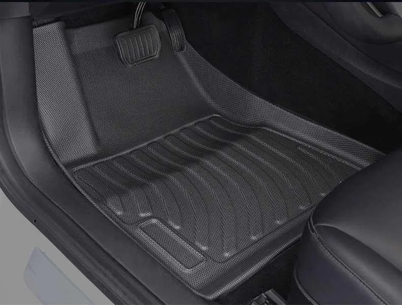 Tesla Model 3 2021 Gummimatte für den Fahrer