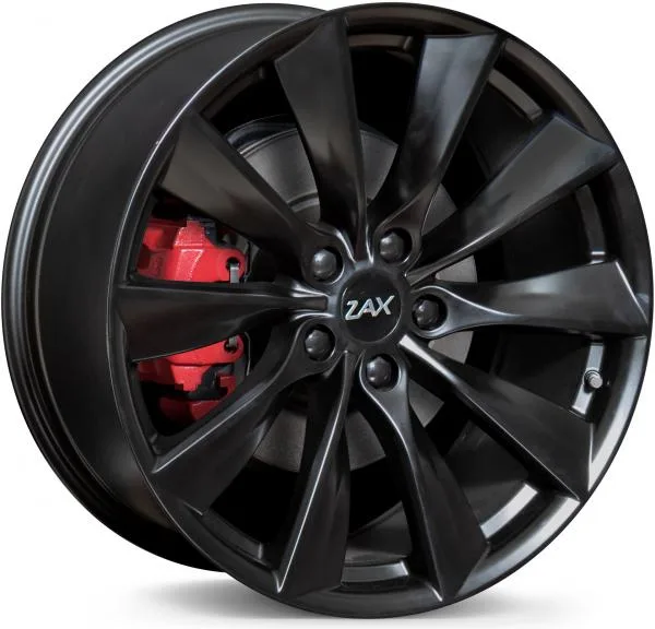 ZAX TURBIN X SATIN BLACK 19x8.5 5-114.3 ET45 CB64.1 ROTARY FORGED -fælg