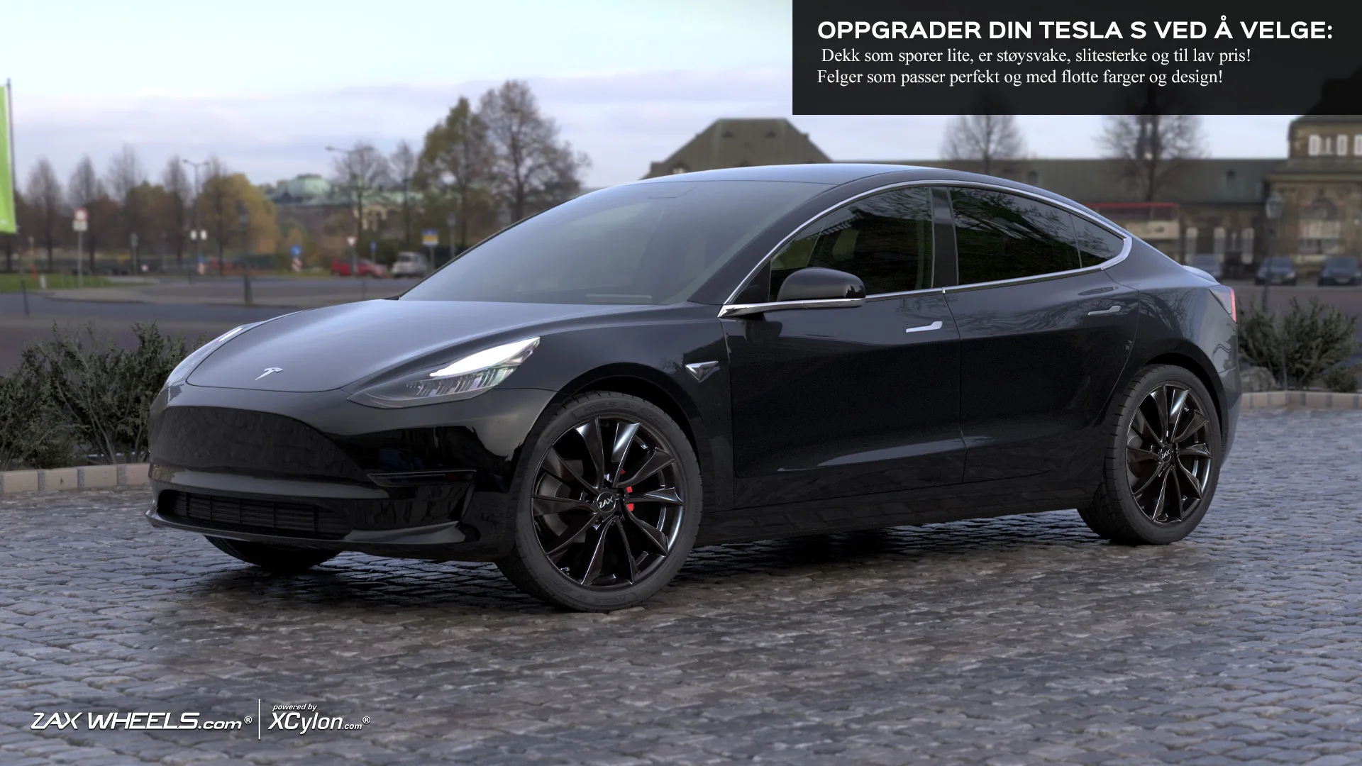 Zax V5 Satin Black 20x8.5 ET40 - Model S (2021 ->) - Image 2