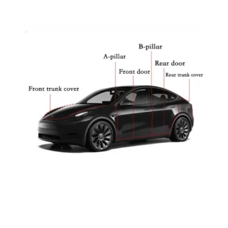 Door seals - Tesla Model Y