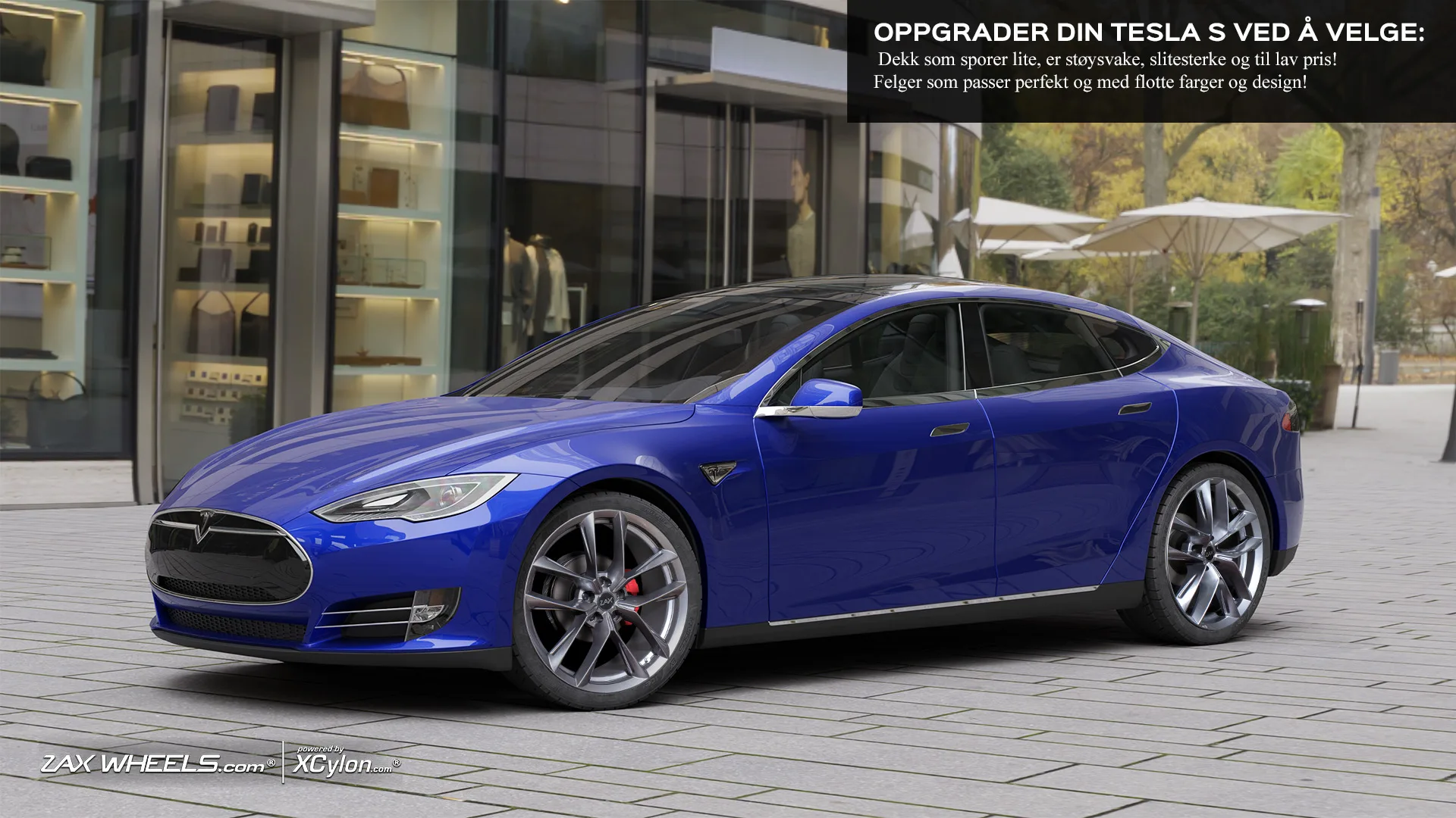Zax YNX Gloss Gunmetal 20x10 ET35 - Model S taakse (2021 ->), Model X taakse (-> 2021 ->) - Bilde 2