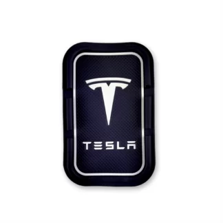 Silikoninen puhelimen pidike Tesla-logolla