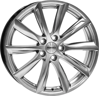 MONACO HJUL GP6 Hyper Black 19x8,5 ET40 - Modell 3 / Y