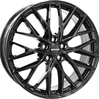 MONACO HJUL GPX Gloss Black 19x8,0 ET42 - Modell 3 / Y
