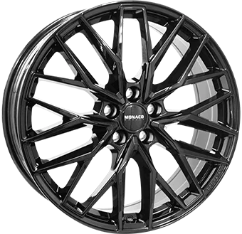 MONACO HJUL GPX Gloss Black 19x8,0 ET42 - Modell 3 / Y