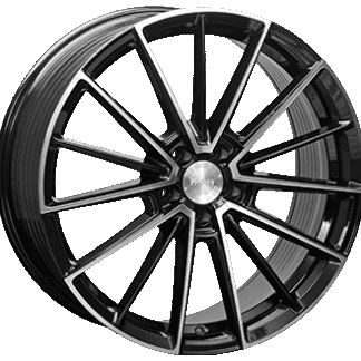MONACO WHEELS FF1 Gloss Black / Polished 20x9,0 ET40 - Model 3 / Y