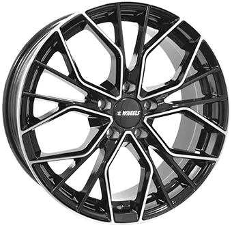 IT WHEELS TIARA Gloss Black / Polished 19x8,0 ET45 - Model Y