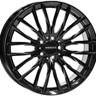 MONACO WHEELS GP2 Gloss Black 18x8,0 ET40 - Tesla Model 3