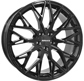 MONACO HJUL GP15 Gloss Black 19x8,0 ET45 - Modell Y