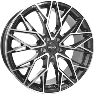 MONACO WHEELS GP15 Gloss Black / Polished 19x8,0 ET45 - Model Y