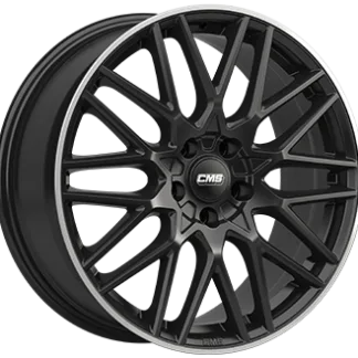 CMS C25 Gloss Black / Polished lip 19x8,5 ET40 - Model 3 / Y