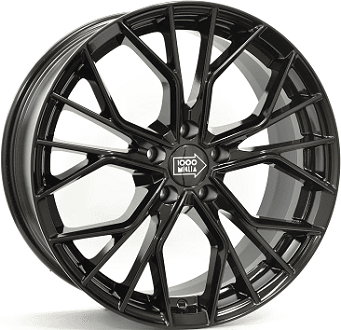 MILLE MIGLIA 1020 Gloss Black 18x8,0 ET40 - Tesla Model 3