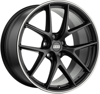 BBS CI-R Dull Black / Polished 19x8,5 ET35 - Model S (-> 2021 ->), Model X (-> 2021)