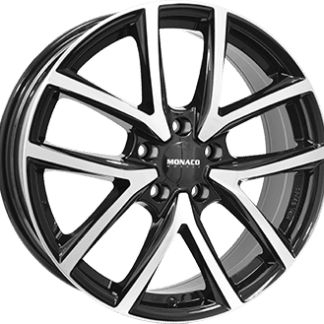 MONACO WHEELS 2 CL2 Gloss Black / Polished 20x8,0 ET40 - Model 3 / Y