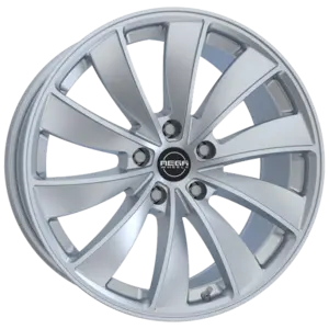 Tummanhopea Mega Wheels Pyxis Flow Formed 8,5 × 18 ET35 -alumiinivanne Tesla Model 3:lle