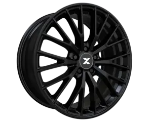 Mattamusta Zaga Wheels Geri FF 8,5 × 19 ET40 -alumiinivanne Tesla Model S:lle
