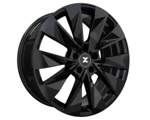 Musta Zaga Wheels Loki 9,0 × 20 ET38 -alumiinivanne Tesla Model S:lle